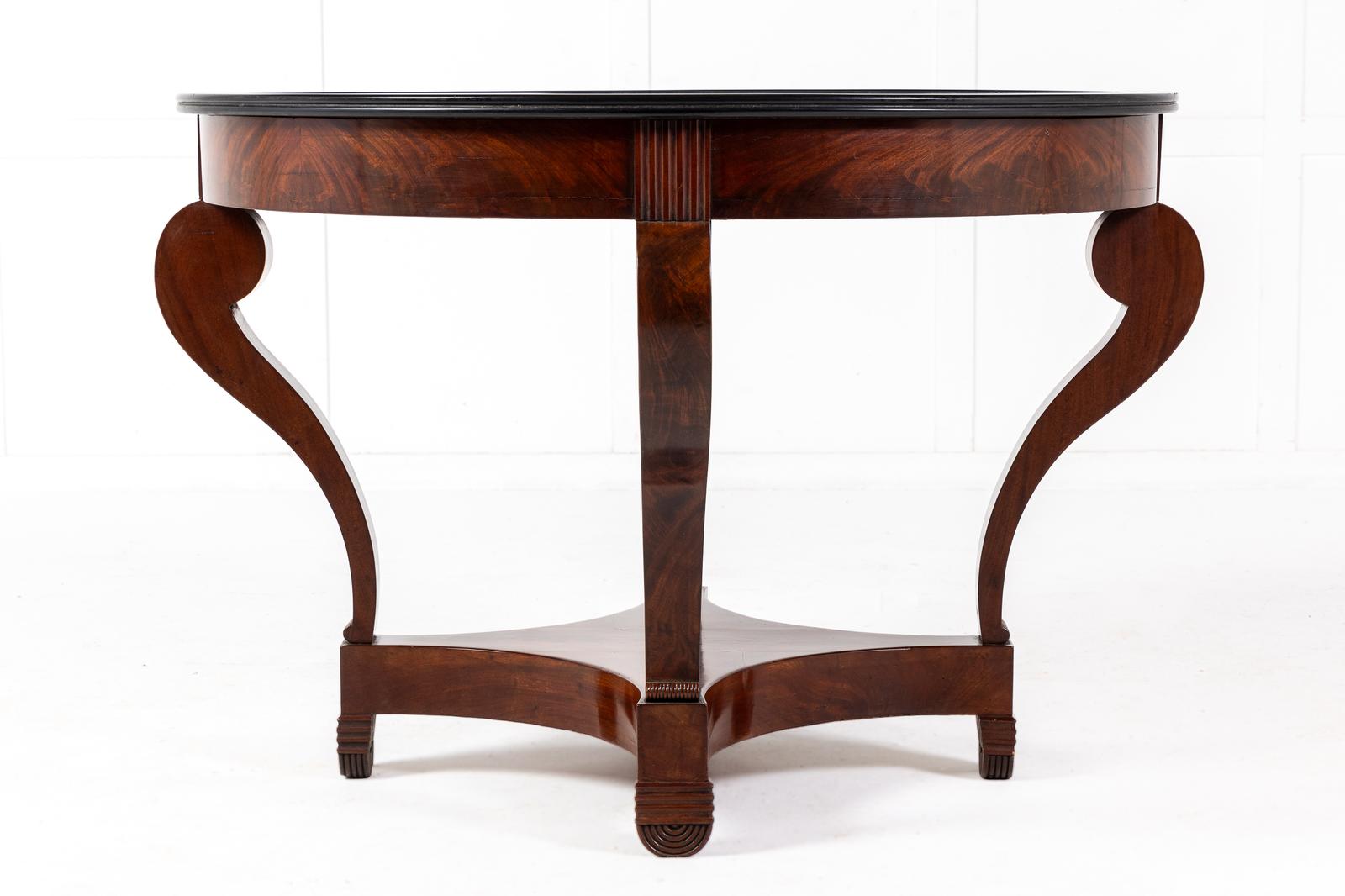 19th Century French Mahogany Guéridon (1 of 6)