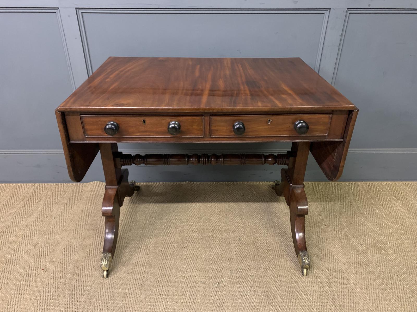 George IV Mahogany Sofa Table (1 of 17)