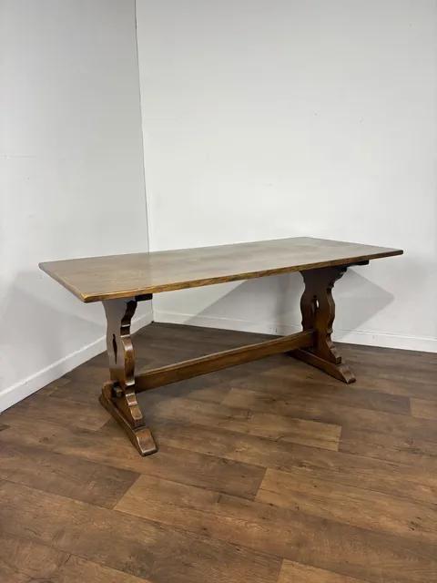 Vintage Oak Refectory Style Dining Table (1 of 13) Vintage Oak Refectory Style Dining Table (1 of 13)