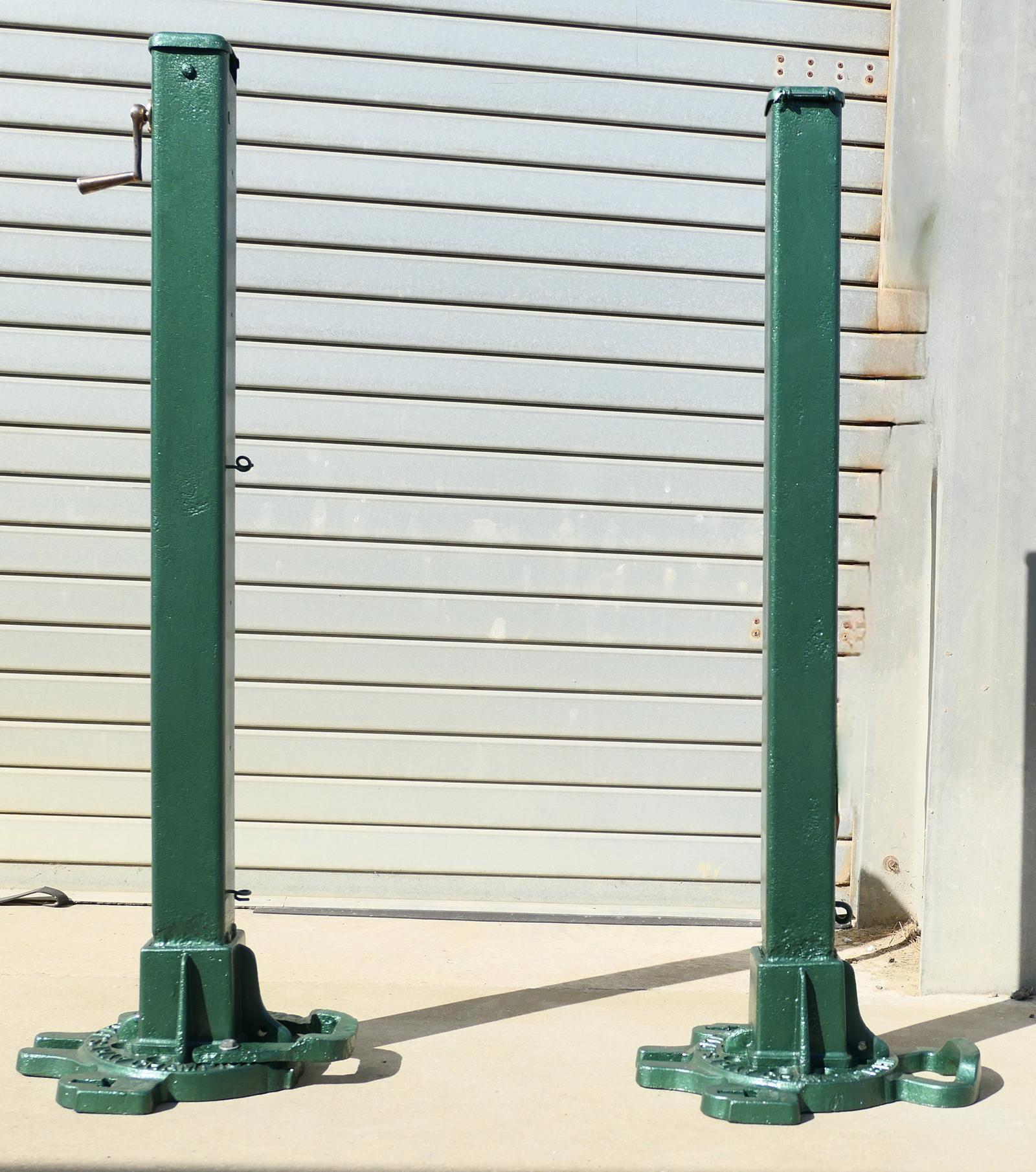 Edwardian Metal Tennis Court Net Posts by F.H. Ayres (1 of 6)