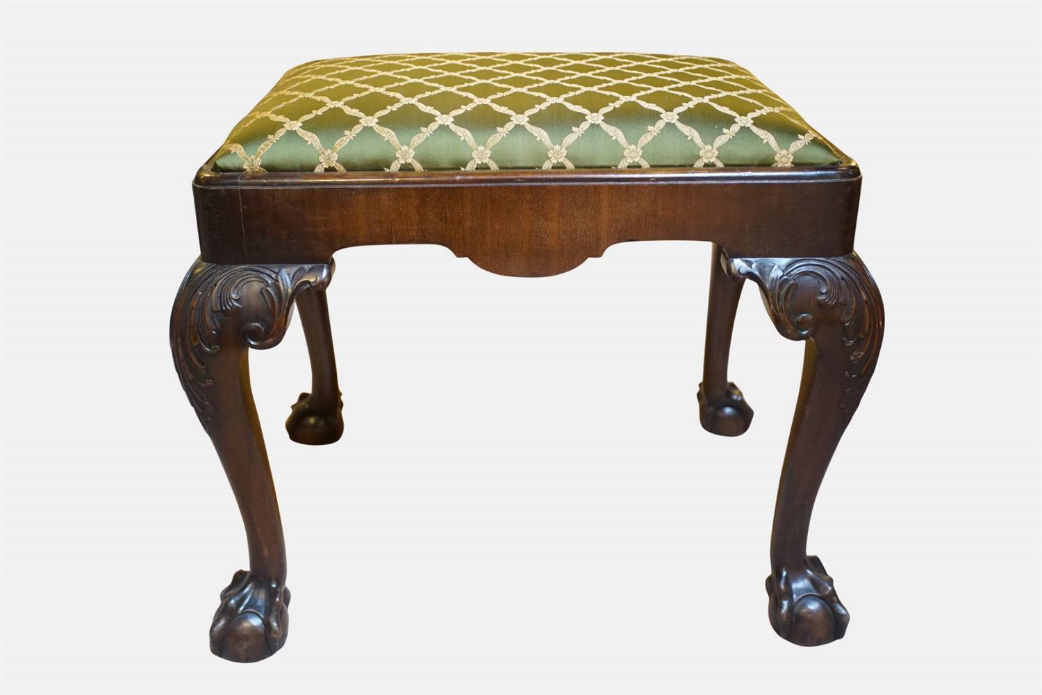 Chippendale Style Stool c.1890 (1 of 4) Chippendale Style Stool c.1890 (1 of 4)