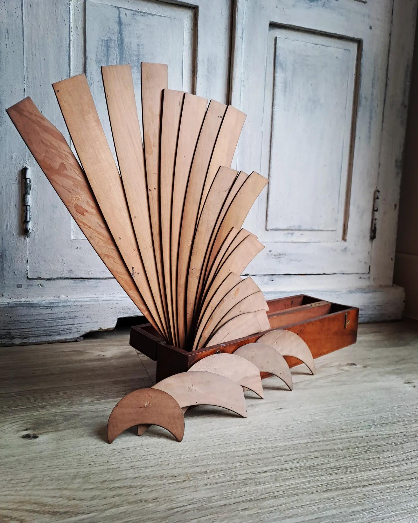 Antique Draughtsman's Railway Curves, Architects Drawing Set (1 of 24)