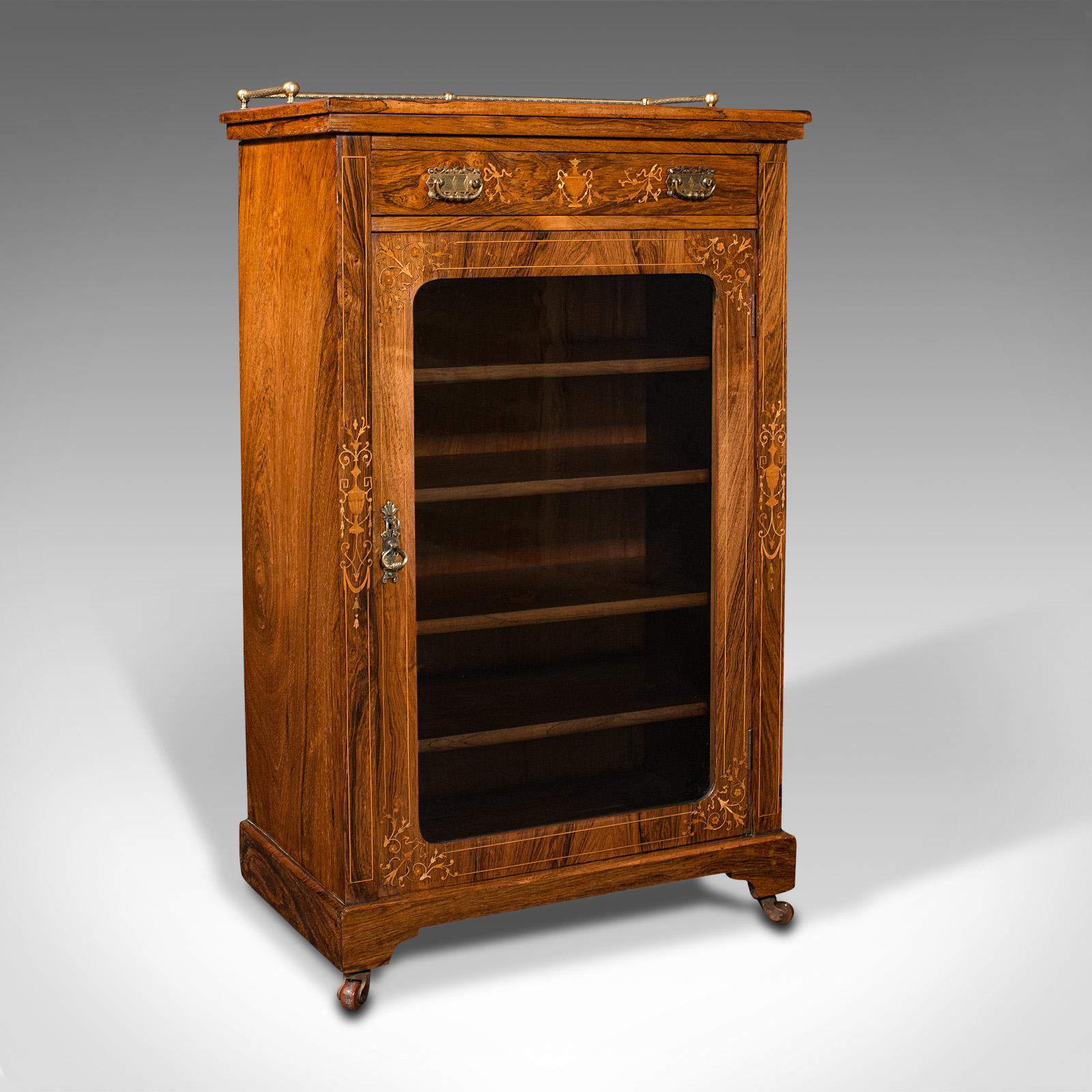 Antique Music Cabinet, English, Glazed Display Case, Boxwood Inlay, Victorian (1 of 12) Antique Music Cabinet, English, Glazed Display Case, Boxwood Inlay, Victorian (1 of 12)