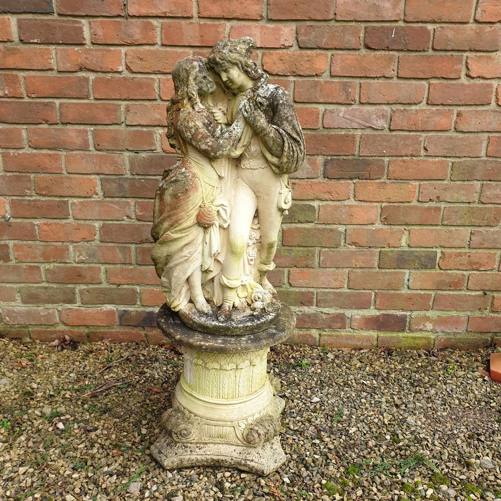 Garden Statue 'The Lovers' (1 of 6)