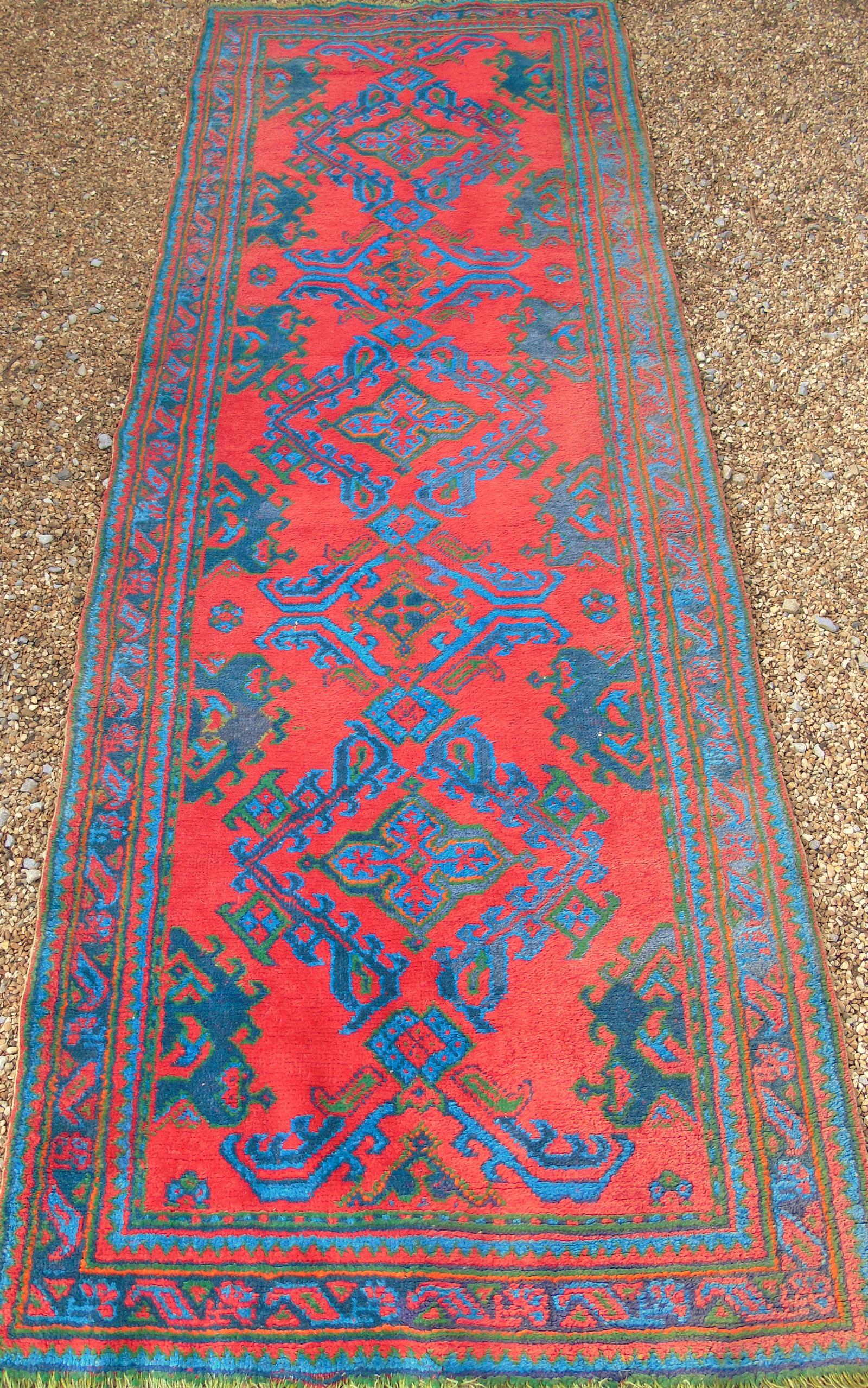 Antique Ushak Carpet Runner (1 of 8) Antique Ushak Carpet Runner (1 of 8)