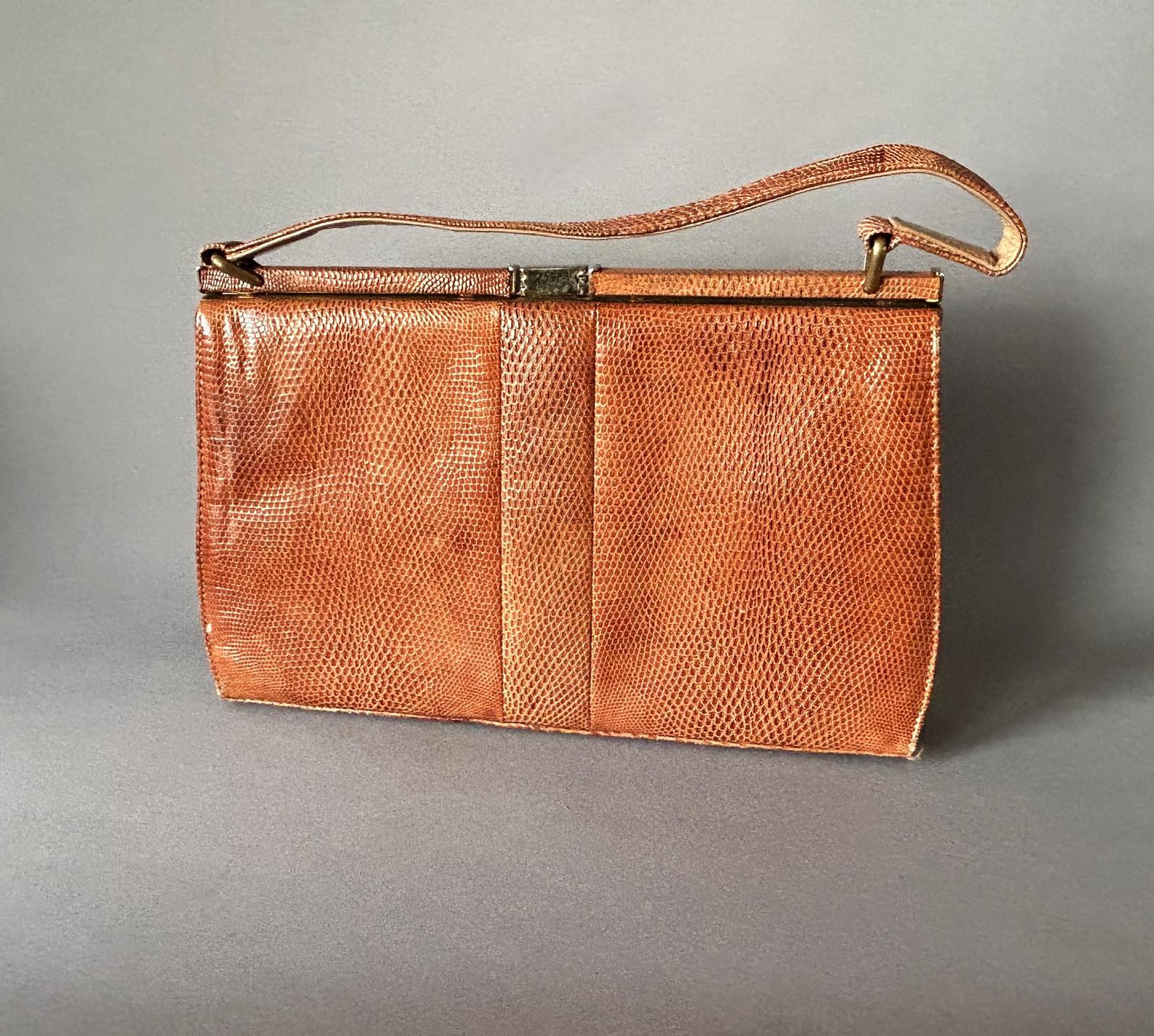 1940s Snake Skin Handbag by Mappin & Webb (1 of 7)