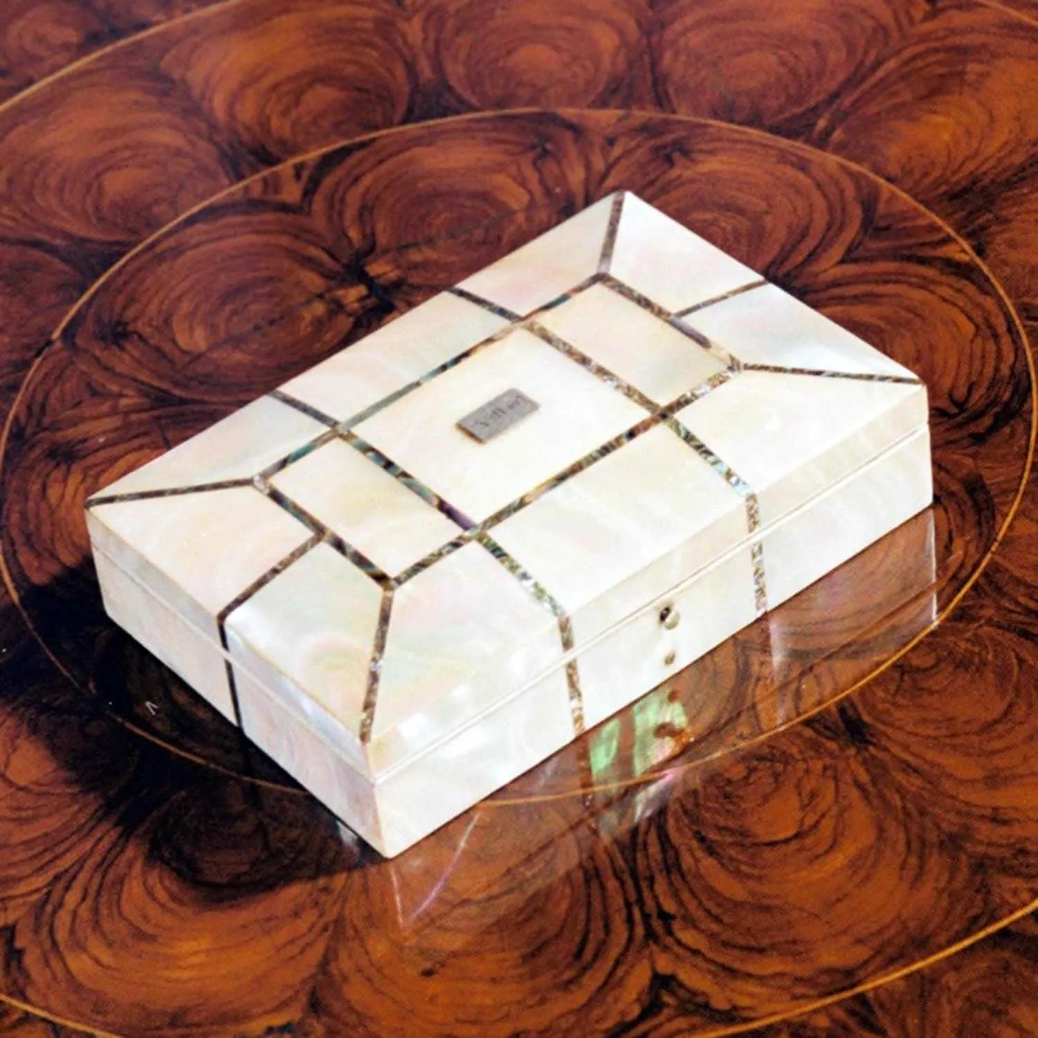 Early 19th Century Mother of Pearl Necessaire (1 of 4) Early 19th Century Mother of Pearl Necessaire (1 of 4)