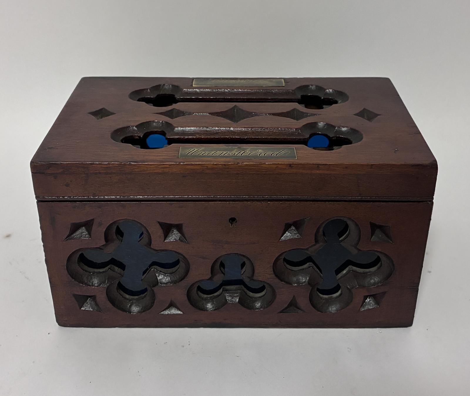Victorian Gothic Style Correspondence Box (1 of 10) Victorian Gothic Style Correspondence Box (1 of 10)