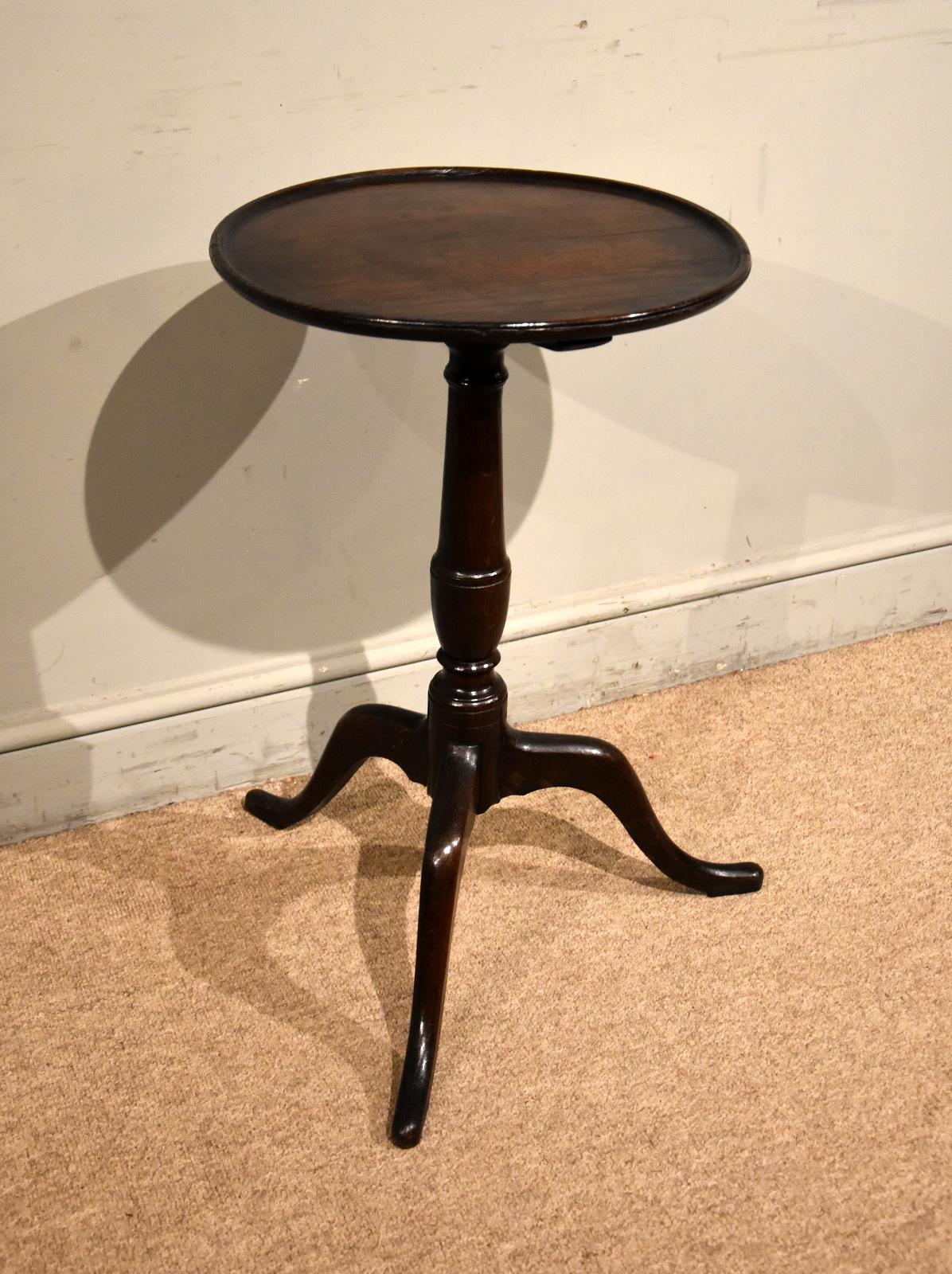 George III Oak Lamp Tripod Table (1 of 6) George III Oak Lamp Tripod Table (1 of 6)