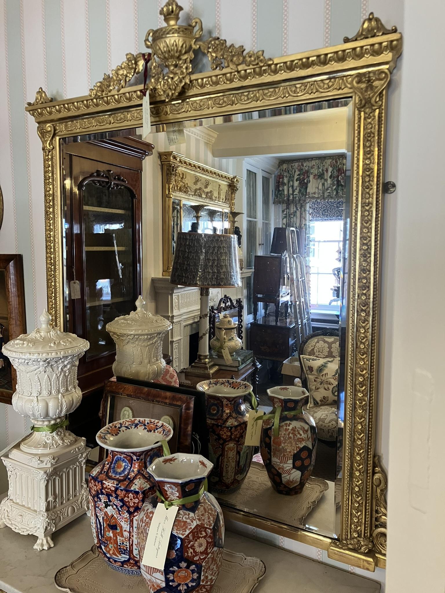 English Giltwood Mirror (1 of 1)