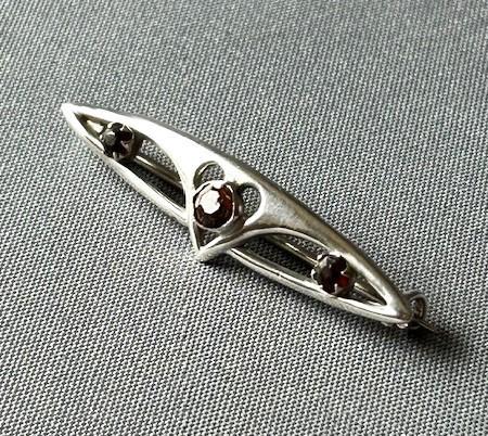 Silver & Citrine Charles Horner Brooch (1 of 5) Silver & Citrine Charles Horner Brooch (1 of 5)