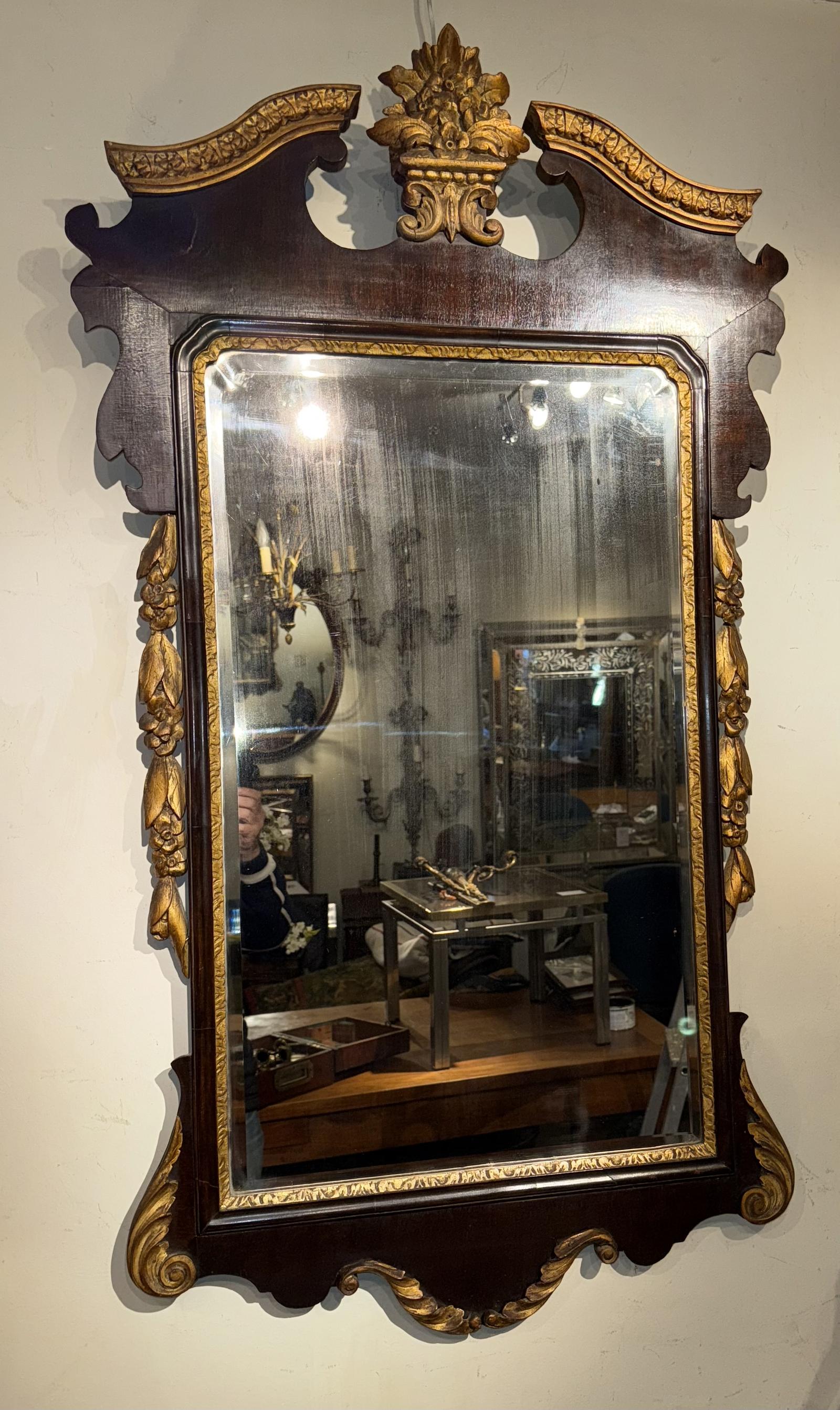 Large Parcel Gilt George II Style Mirror (1 of 6)