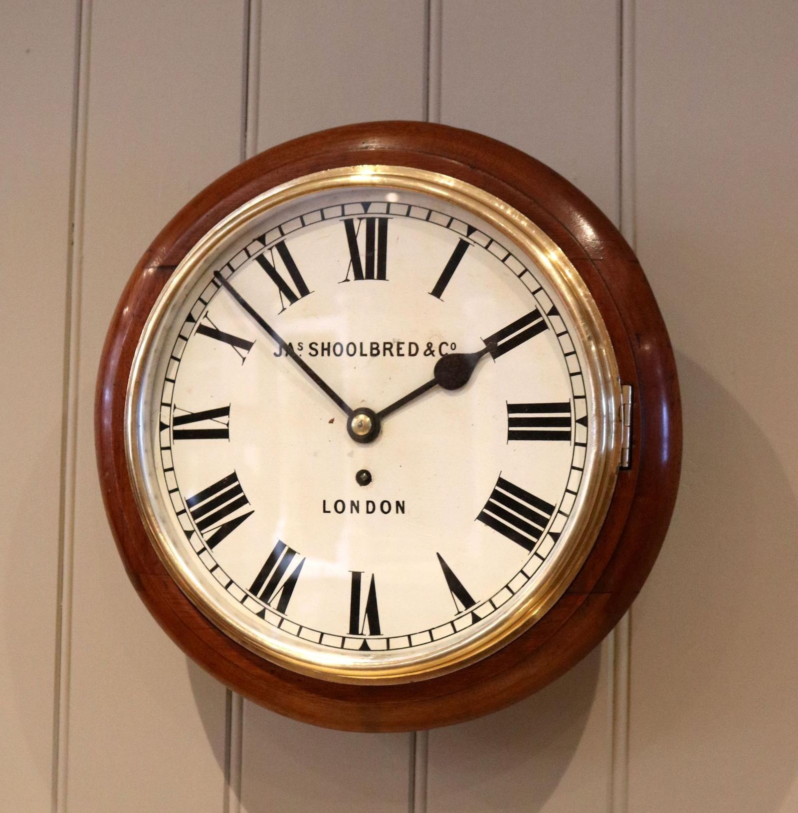 Mahogany Fusee Dial Clock (1 of 11) Mahogany Fusee Dial Clock (1 of 11)