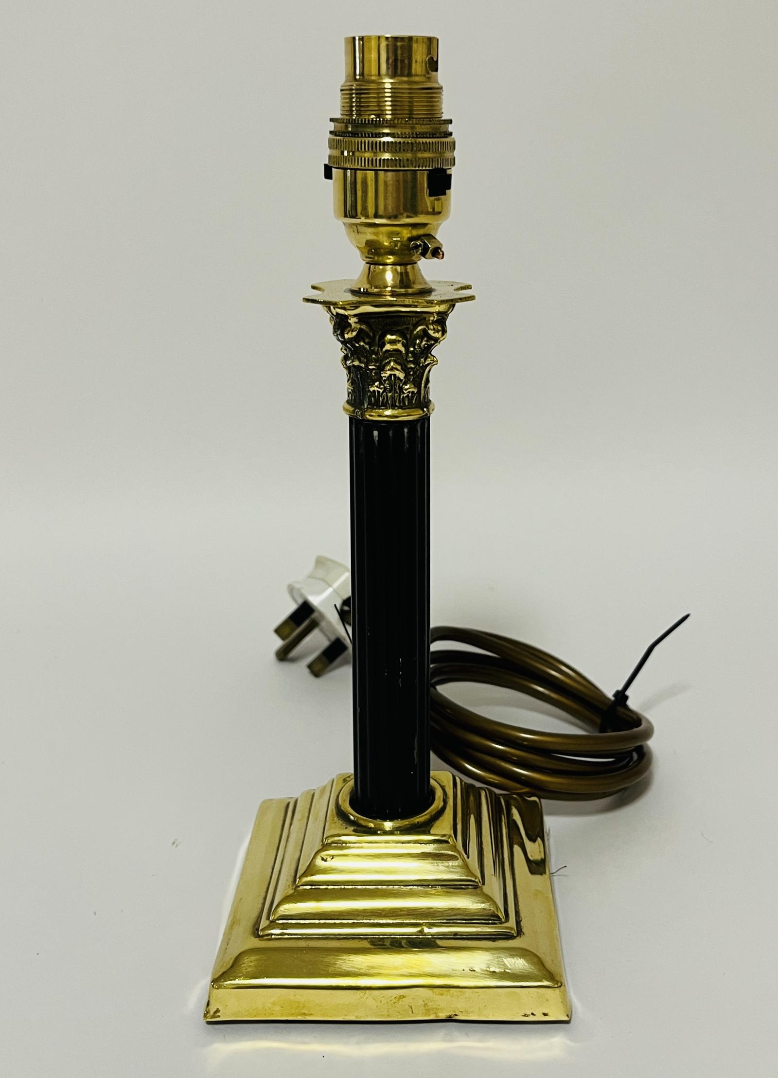 Antique Corinthian Column Table Lamp (1 of 7) Antique Corinthian Column Table Lamp (1 of 7)