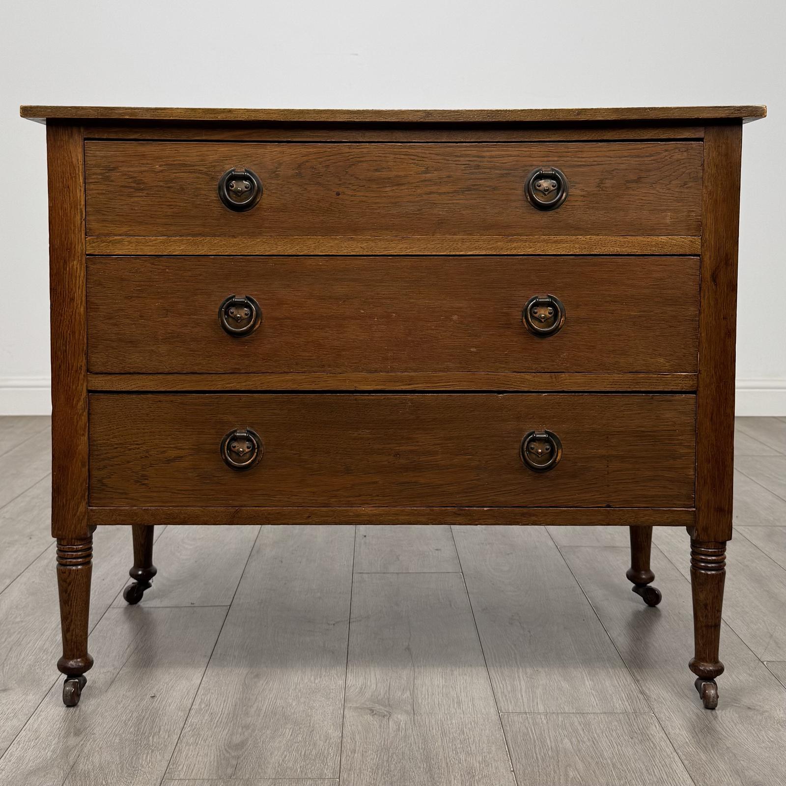 Antique 20th Century Edwardian Chest Of Drawers In Oak (1 of 11) Antique 20th Century Edwardian Chest Of Drawers In Oak (1 of 11)