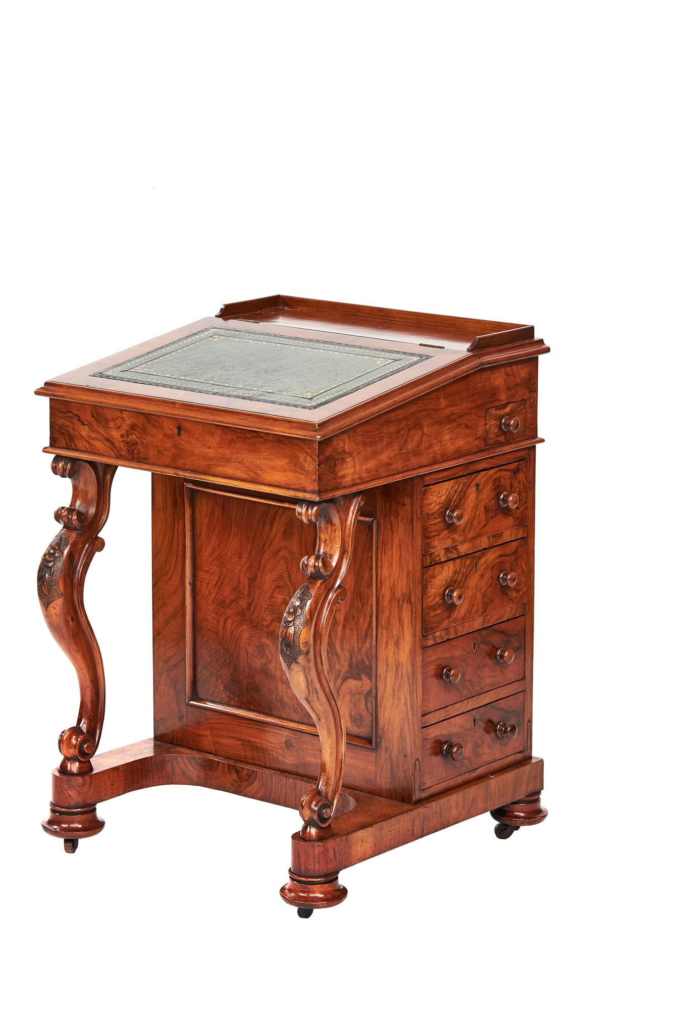 Victorian Walnut & Carved Davenport (1 of 6) Victorian Walnut & Carved Davenport (1 of 6)