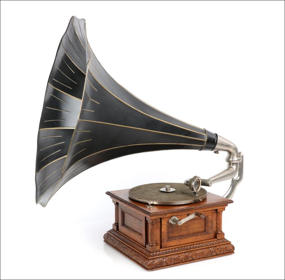 Antique G&T Monarch Senior Special Luxury Gramophone-phonograh, France Circa 1907 (1 of 28)