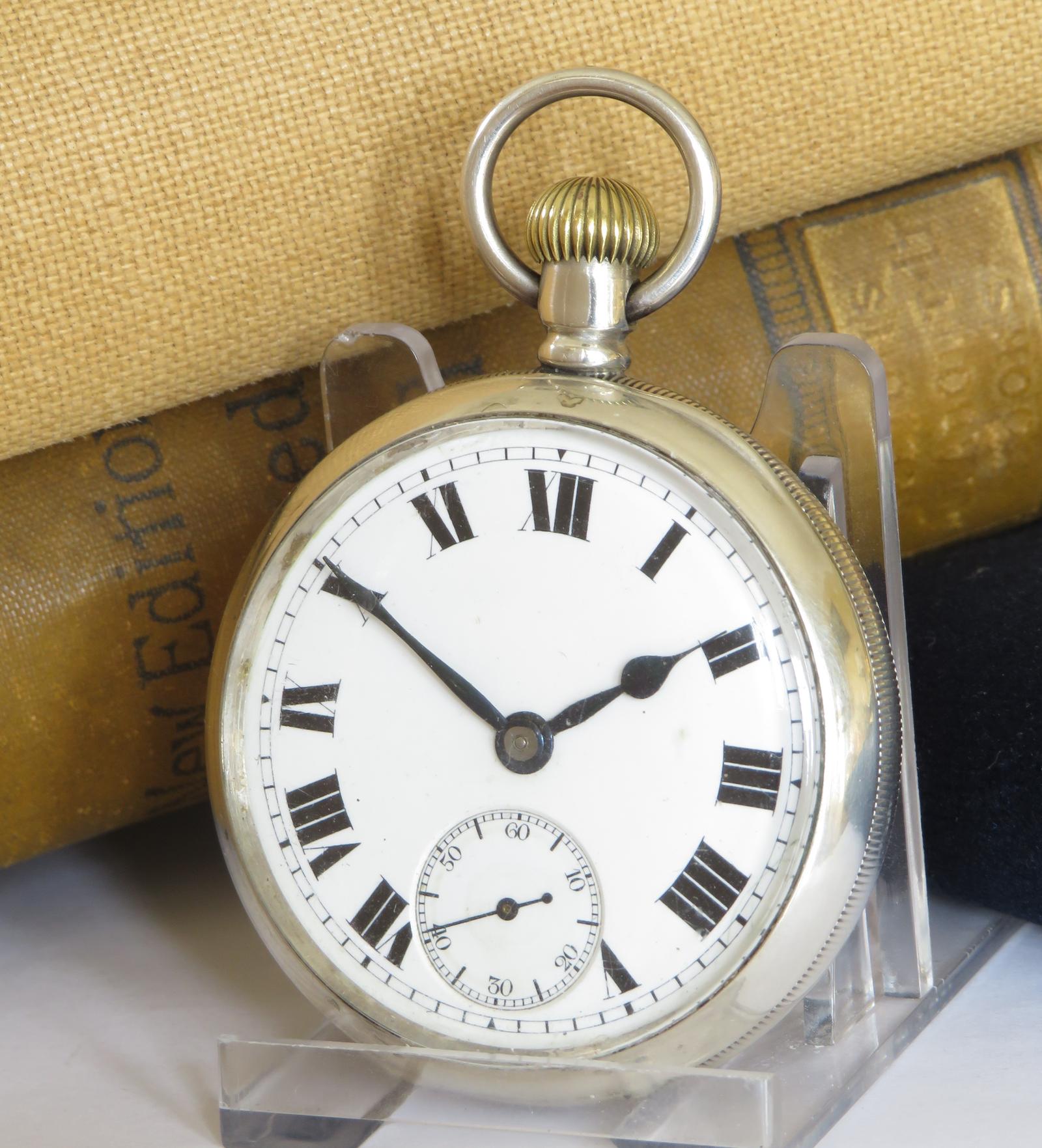 Pocket Watch: Antique Silver Waltham Pocket Watch 1910 (1 of 5) Pocket Watch: Antique Silver Waltham Pocket Watch 1910 (1 of 5)