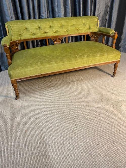 Antique Walnut Sofa (1 of 7)