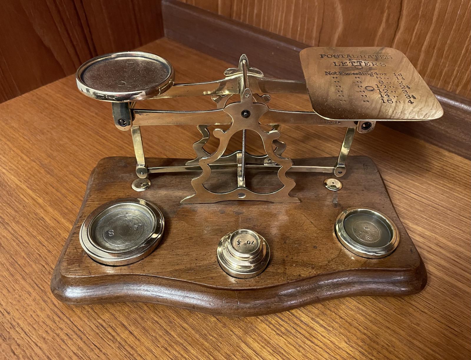 English Postal Scales (1 of 9)