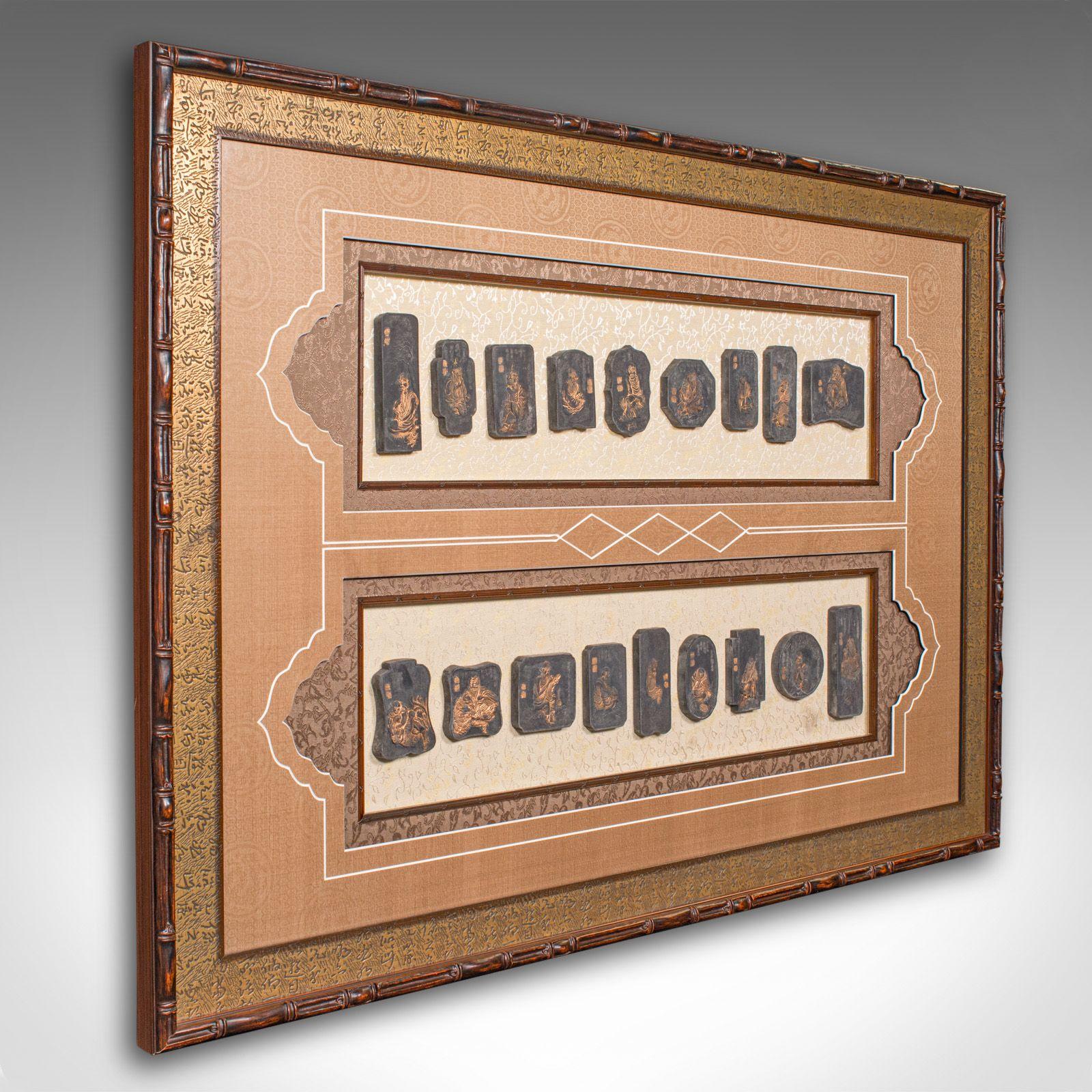 Large Antique Ink Stone Display Set, Chinese, Ornamental Stones, Qing, Victorian (1 of 9) Large Antique Ink Stone Display Set, Chinese, Ornamental Stones, Qing, Victorian (1 of 9)