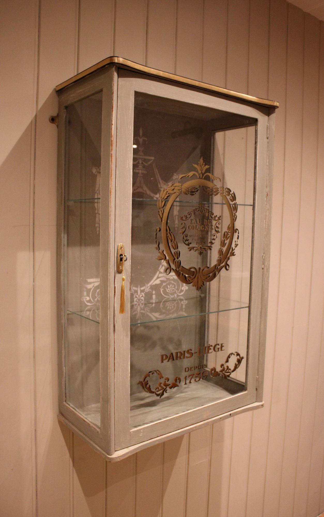 French Sign Written Wall Cabinet (1 of 12) French Sign Written Wall Cabinet (1 of 12)