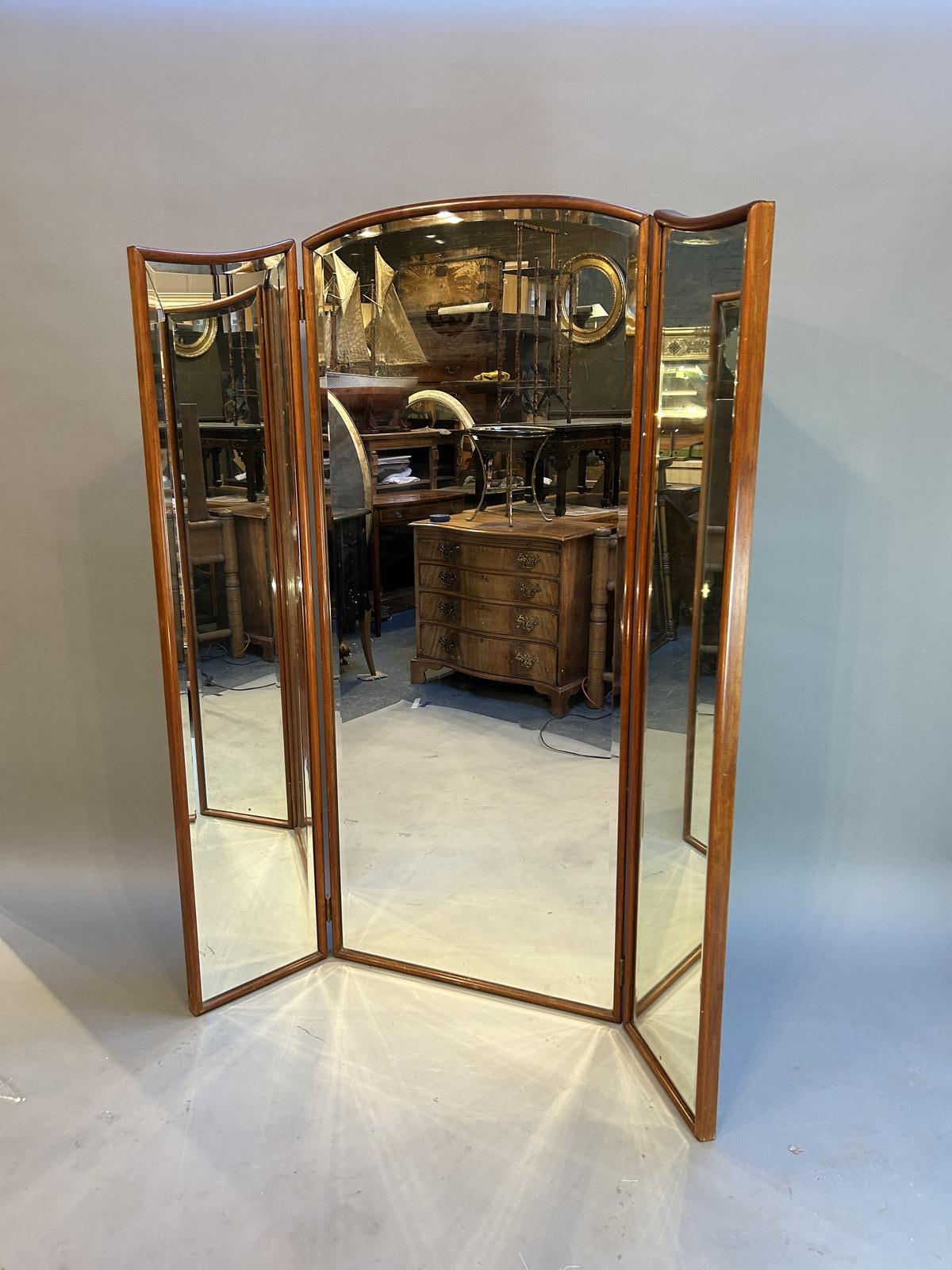 Edwardian Full Length Mirror (1 of 4) Edwardian Full Length Mirror (1 of 4)