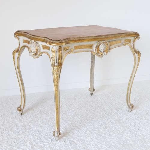 French 19th Century Decorative Parcel-gilt Console / Centre Table c.1860 (1 of 15) French 19th Century Decorative Parcel-gilt Console / Centre Table c.1860 (1 of 15)
