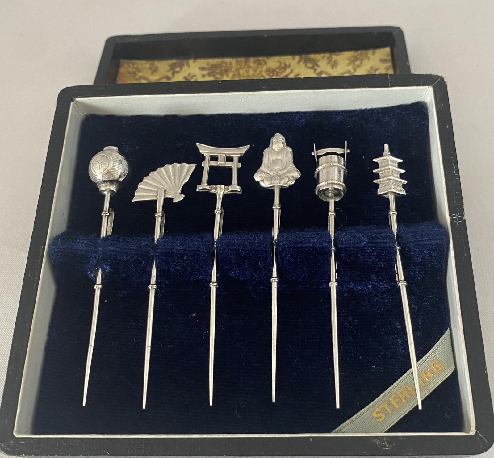 Cocktail Sticks,  Chinese. C1950 (1 of 7)