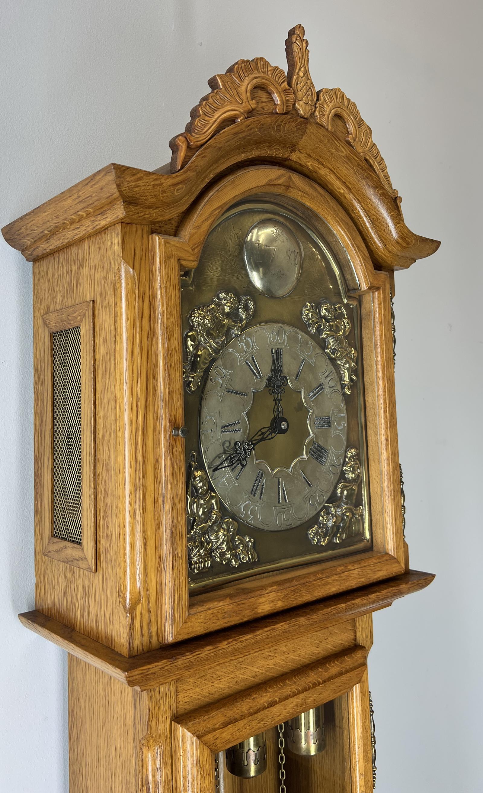 French Grandfather Clock / Vintage Retro Longcase Clock (1 of 16) French Grandfather Clock / Vintage Retro Longcase Clock (1 of 16)