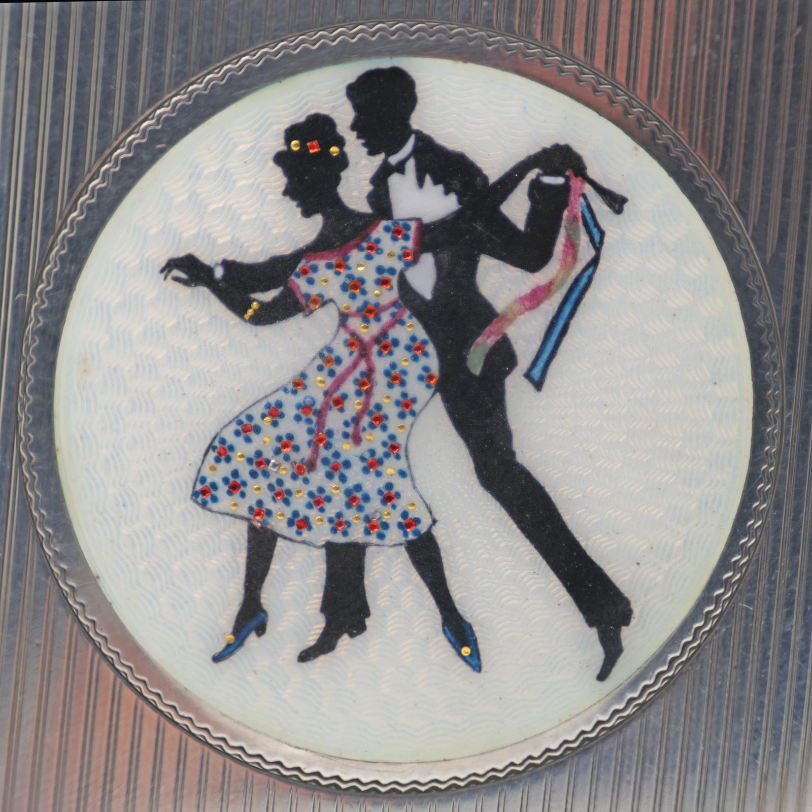 Silver and Enamel Minaudière, or Vanity Case (1 of 8) Silver and Enamel Minaudière, or Vanity Case (1 of 8)