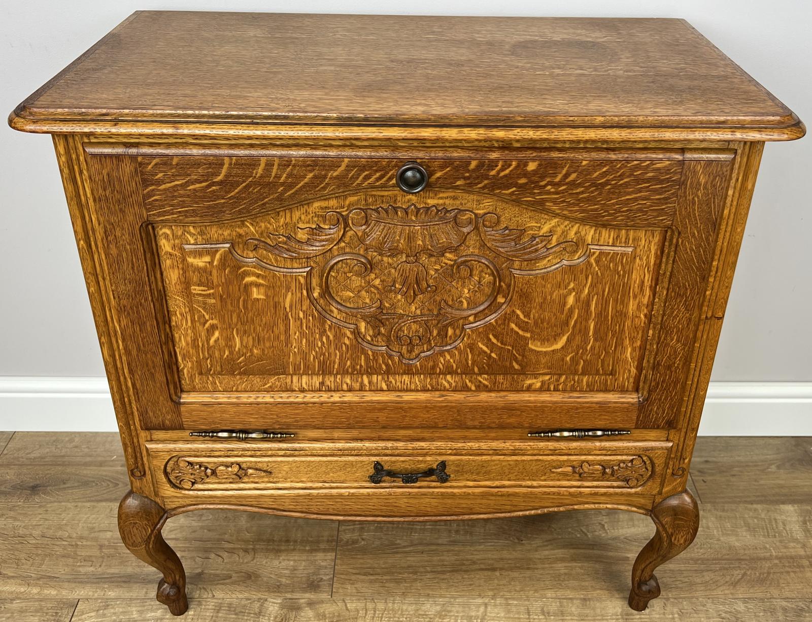 Cabinet Vintage French Style Sideboard Oak Cupboard (1 of 12) Cabinet Vintage French Style Sideboard Oak Cupboard (1 of 12)