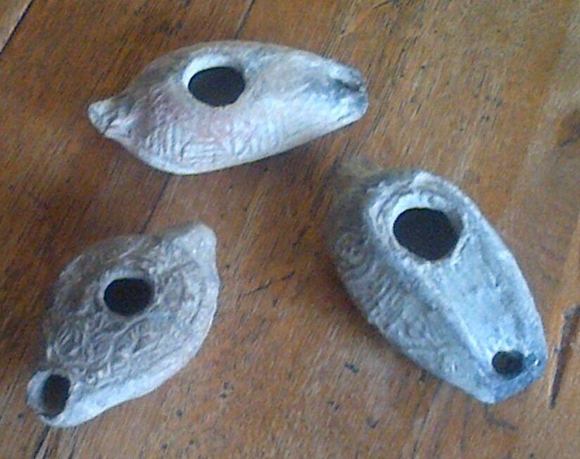 Oil Lamps From The Byzantine Period (1 of 7) Oil Lamps From The Byzantine Period (1 of 7)