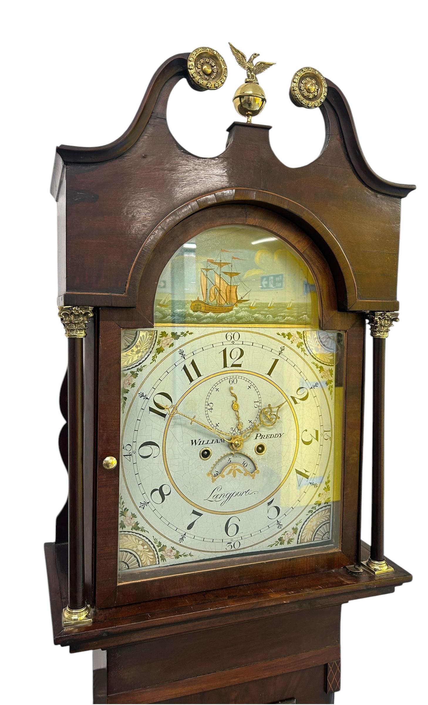 Fabulous Antique English “Langport” Longcase Clock - 8 Day (1 of 16)