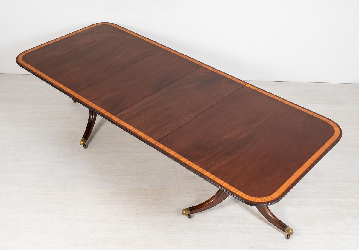 Wonderful Regency Style Mahogany Dining Table c.1920 (1 of 10) Wonderful Regency Style Mahogany Dining Table c.1920 (1 of 10)