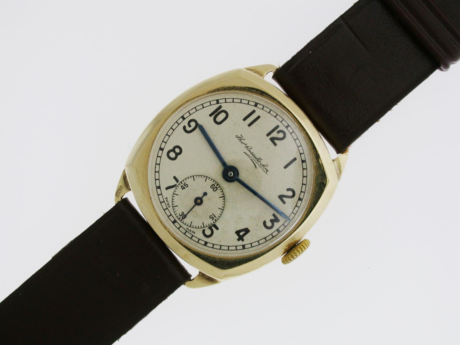 Swiss Made Vintage Thomas Russell 9kt Gold Wrist Watch (1 of 6) Swiss Made Vintage Thomas Russell 9kt Gold Wrist Watch (1 of 6)