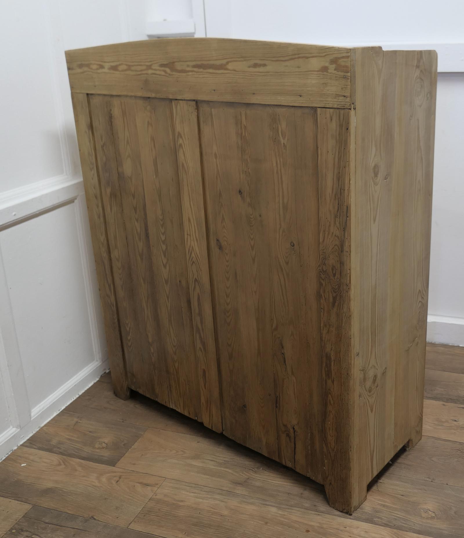 Victorian Stripped Pine Greeting Station Cupboard (1 of 7)