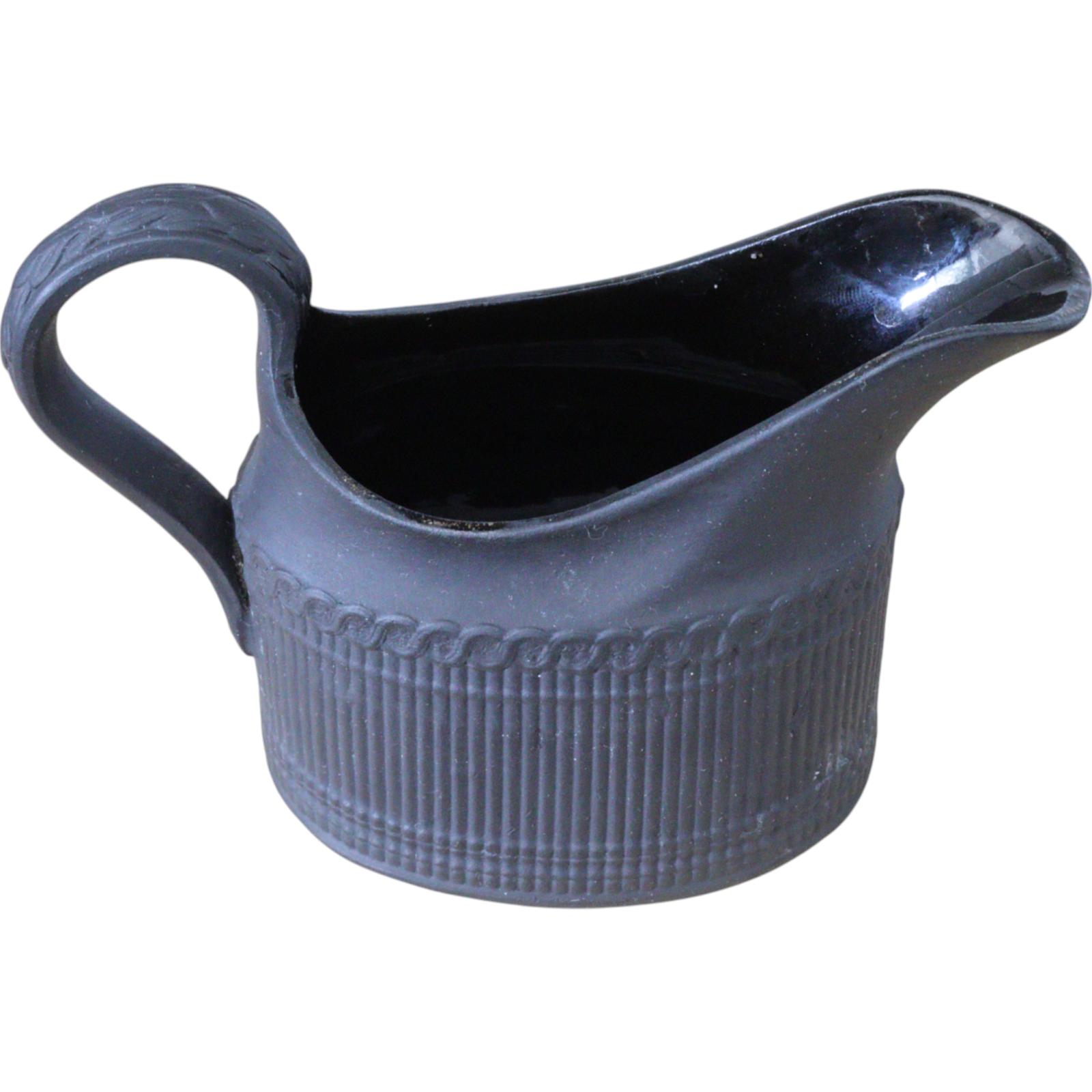 Black Basalt Cream Jug (1 of 6) Black Basalt Cream Jug (1 of 6)