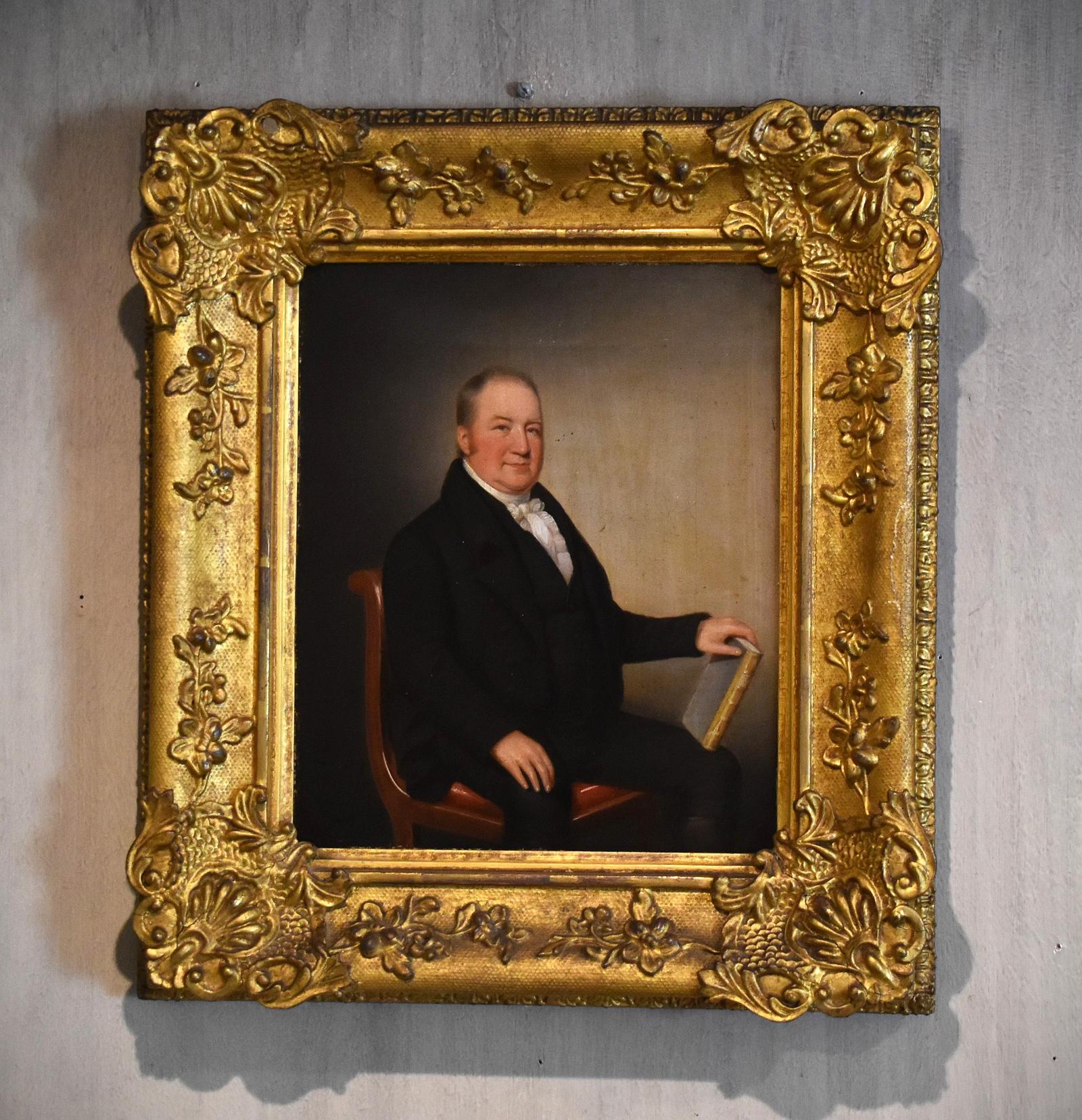 Early Victorian Oil Painting Portrait of a Gentleman (1 of 5)