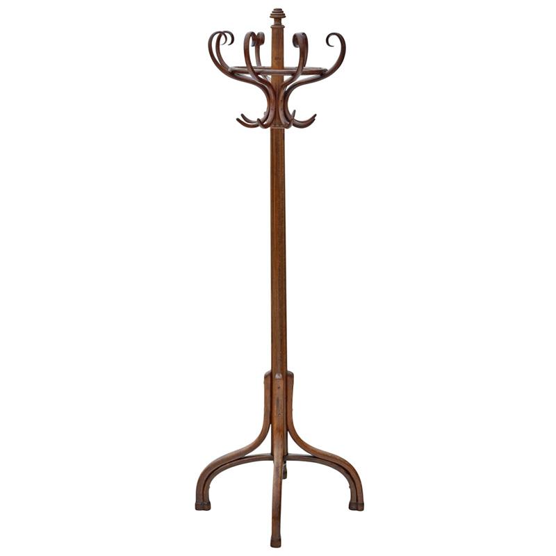 Antique c.1900 Bentwood Hall Hat & Coat Stand – Fine Quality Furniture (1 of 4)