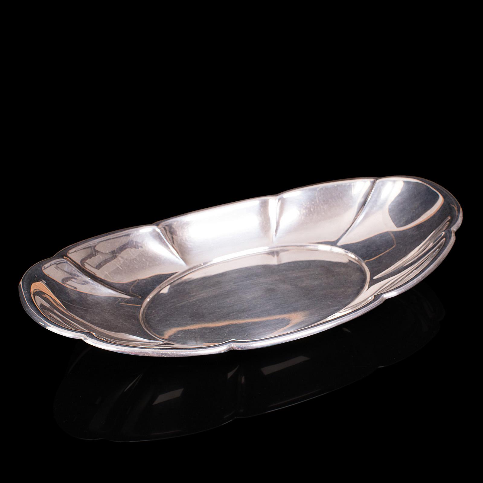 Antique Grape Dish, American, Sterling Silver 925, Cartier, Early 20th Century (1 of 12)