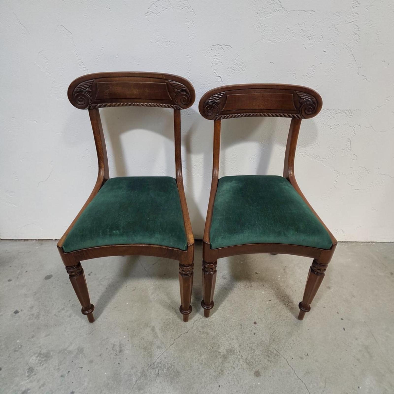 Antique Regency Dining Chairs / C1820 (1 of 9) Antique Regency Dining Chairs / C1820 (1 of 9)
