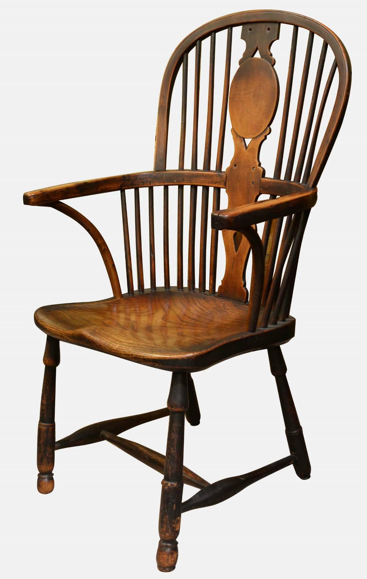 18th Century Yew Wood & Elm Windsor Chair (1 of 1) 18th Century Yew Wood & Elm Windsor Chair (1 of 1)