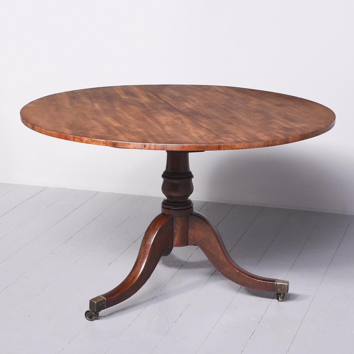 Neat-sized Georgian Circular Tilt Top Breakfast Table (1 of 7)