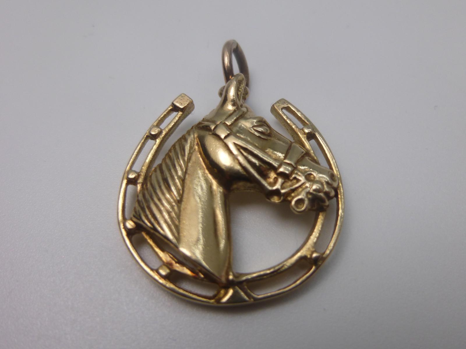 Gold Horse Pendant (1 of 7)