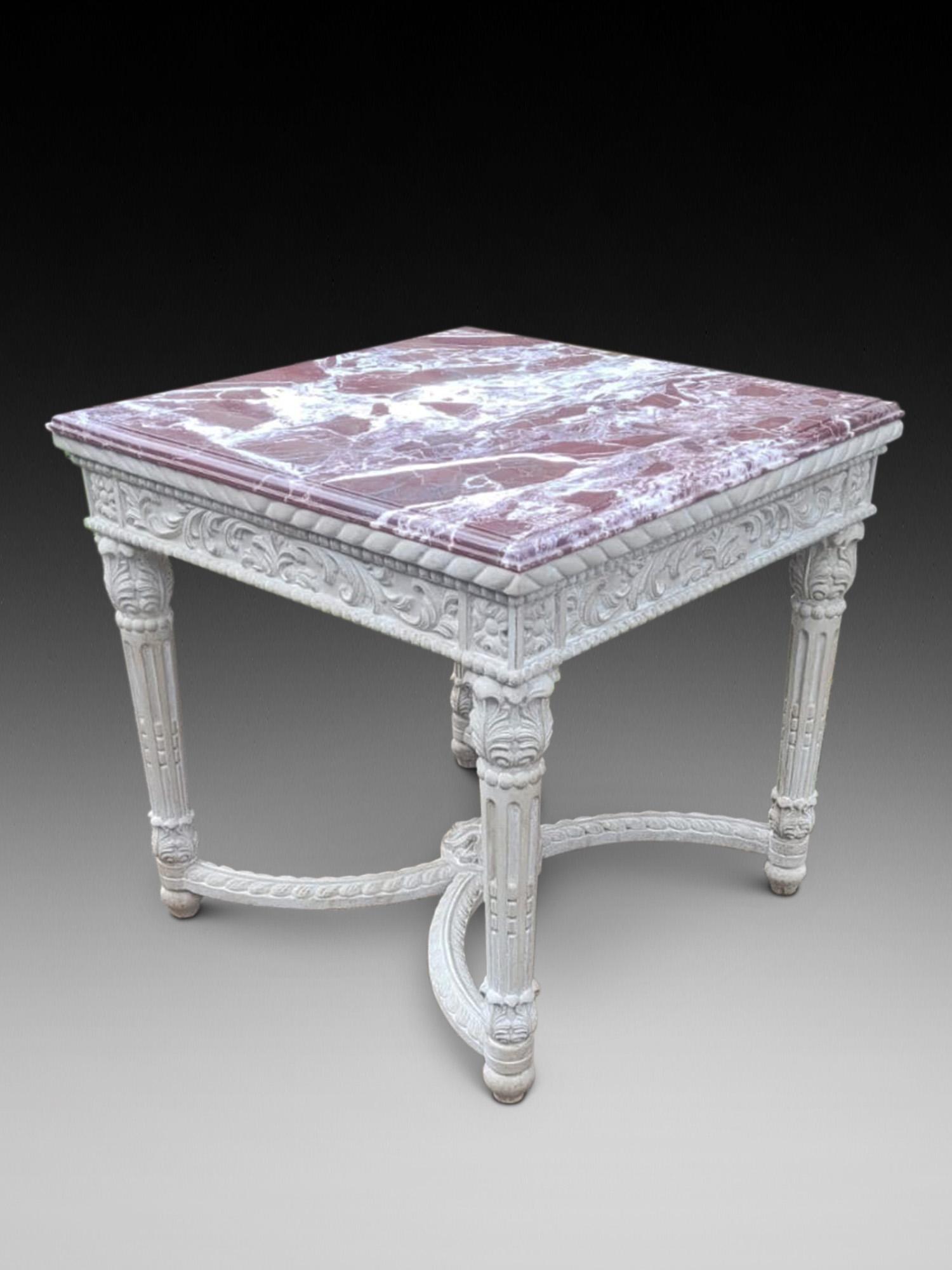 Decorative 20th Century Carved Side Table (1 of 4)