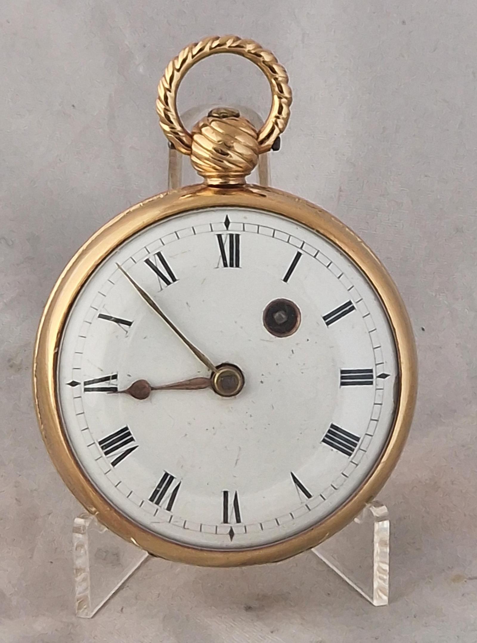 Georgian Verge Fusee Pocket Watch (1 of 7) Georgian Verge Fusee Pocket Watch (1 of 7)