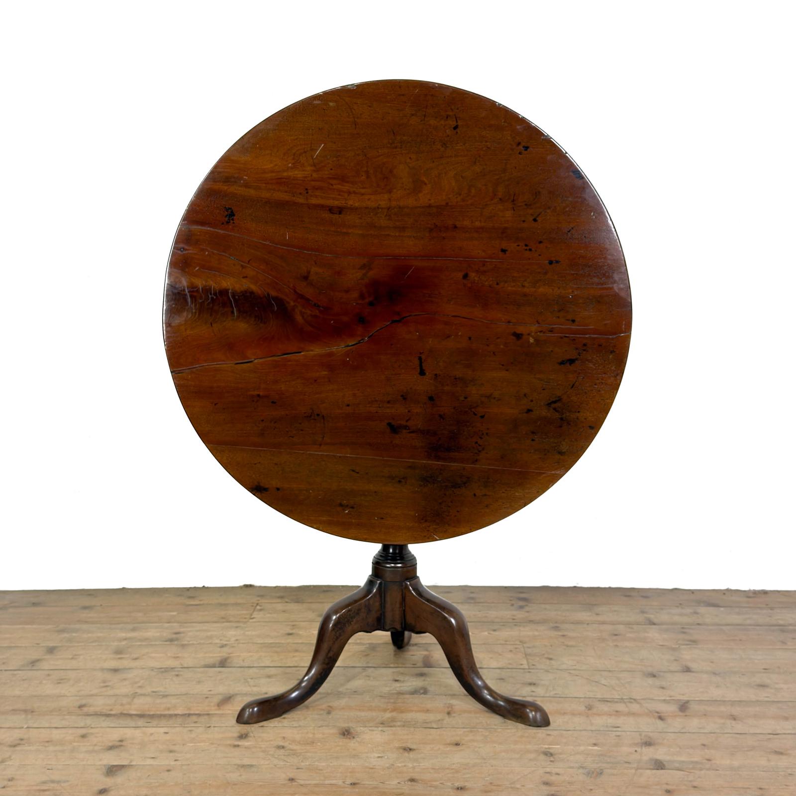 Antique George III Mahogany Tripod Table (1 of 12) Antique George III Mahogany Tripod Table (1 of 12)
