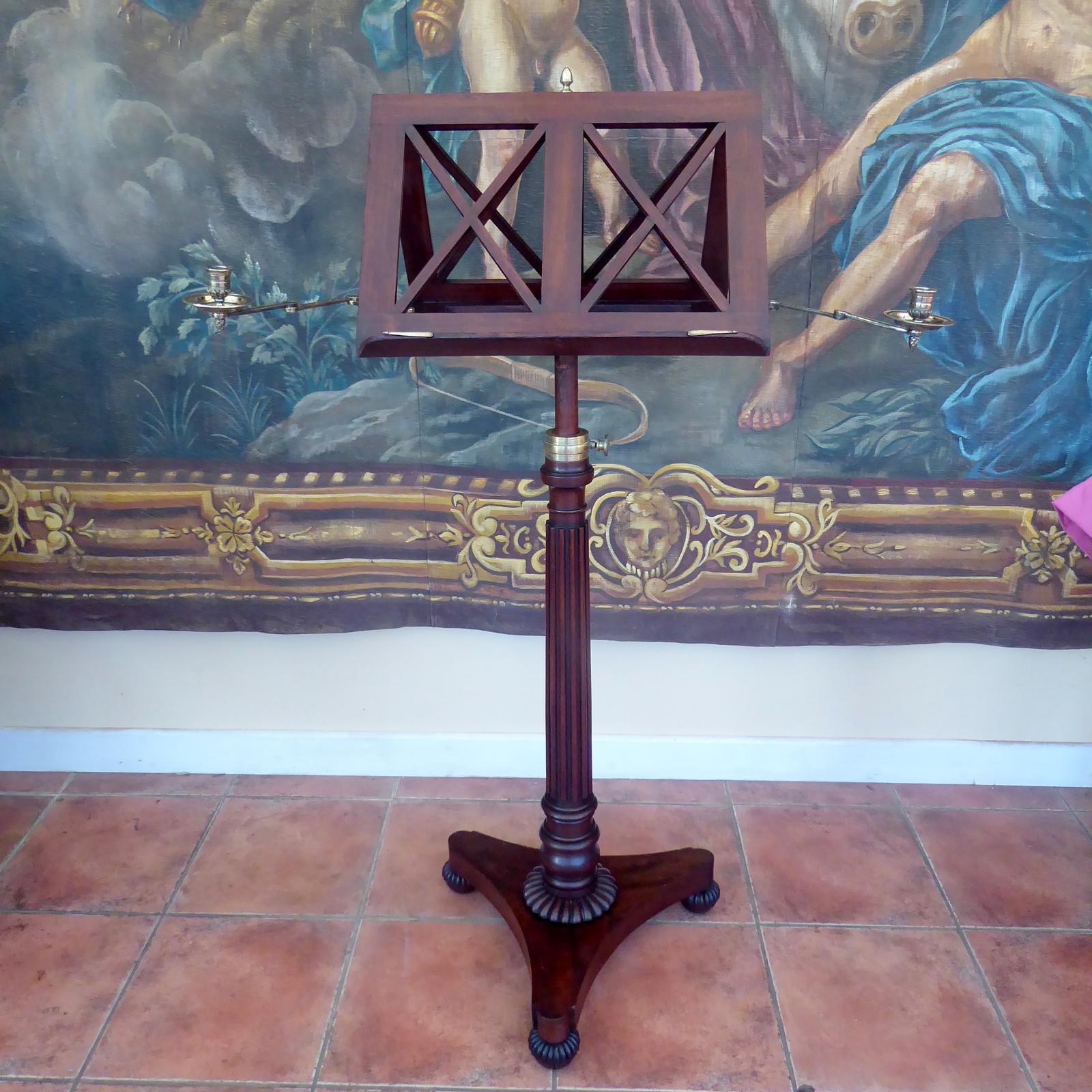 Gillows of Lancaster Duet Music Stand Mahogany 1820 (1 of 19)