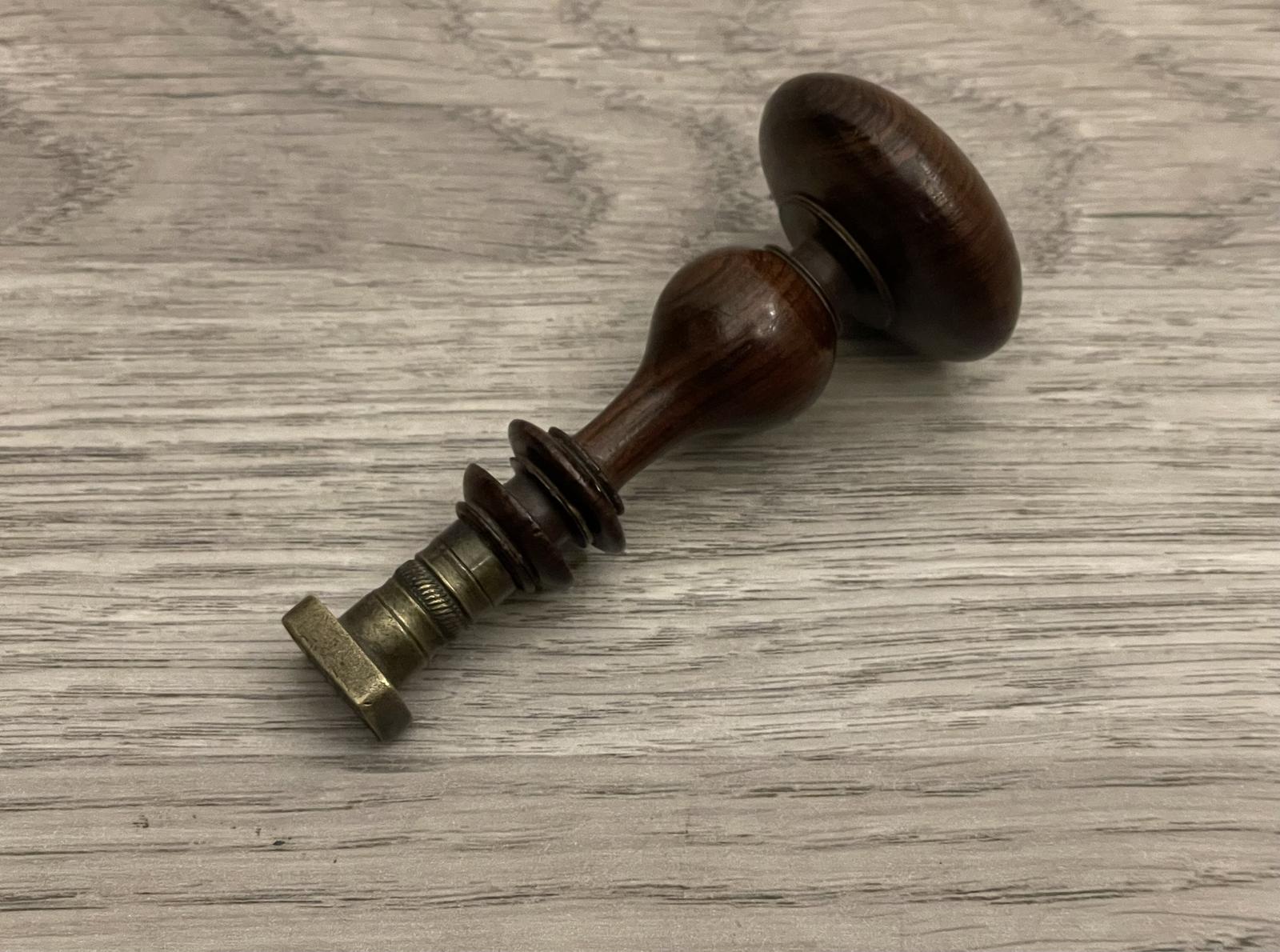 Regency Rosewood Desk Wax Seal (1 of 5)
